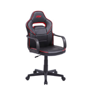Sillón FORTUNE DRW negro rojo 1 1 300x300 - Sillón FORTUNE