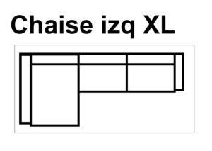 Chaise Izq XL