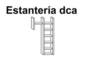 Estantería dcha