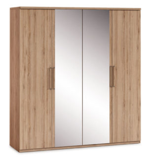 Armario 4 puertas con espejos BOSTON DK58 DORMITORIO BOSTON 300x322 - Armario 4 puertas con espejos BOSTON