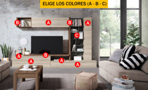 Mueble de salón CONTINENTAL 14 Compo 20 300x184 - Mueble de salón CONTINENTAL 14