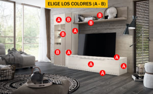 Mueble de salón CONTINENTAL 11 SALON CONTINENTAL MEDIDAS CO39 300x184 - Mueble de salón CONTINENTAL 11