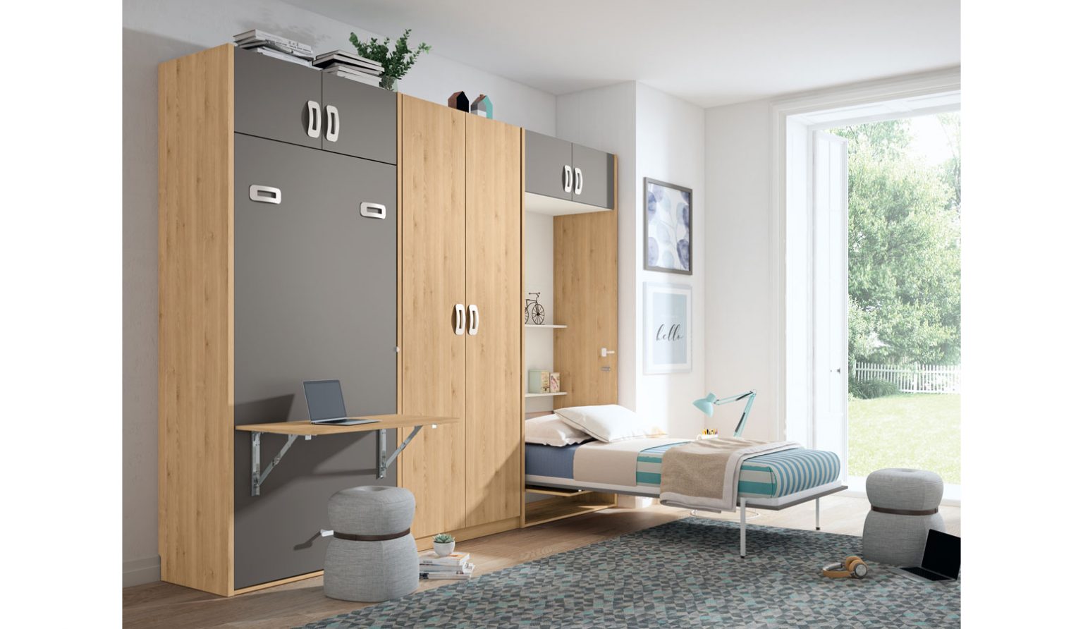 Dormitorio juvenil GAMES 11 | Moblerone