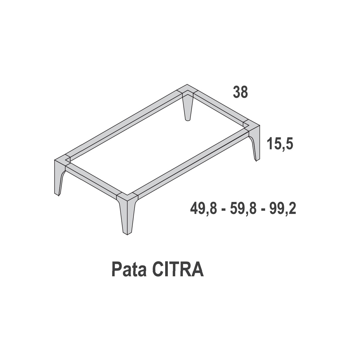 Sinfonier Par 6 cajones ÍTACA (opcional patas) | Moblerone