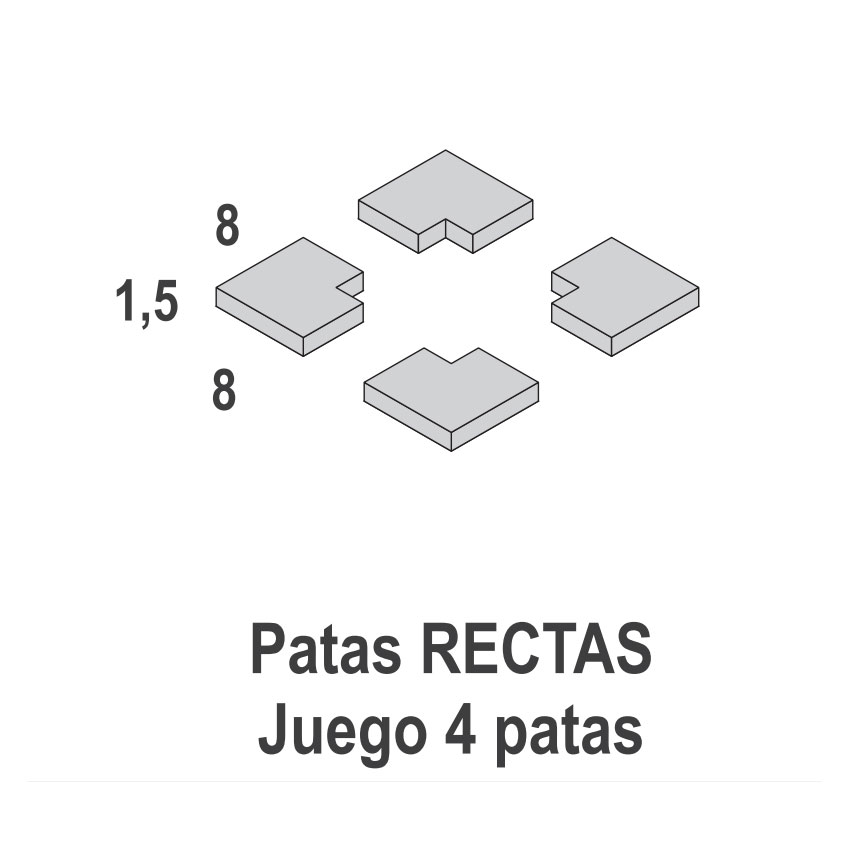 Mesita DUO 3 cajones ÍTACA