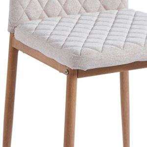 Tejido Beig y patas Oak