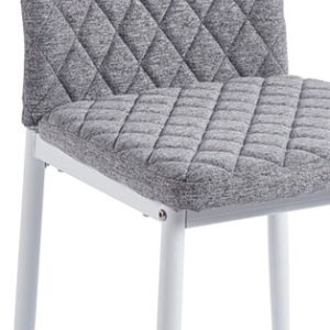 Tejido Gris y patas Blancas